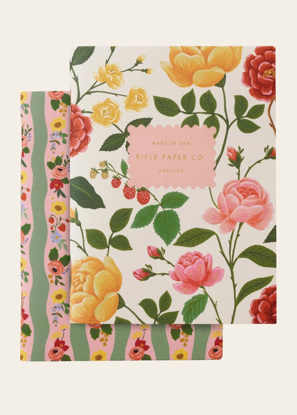 Blooming Rose Pocket Notebook Set | Rifle Paper Co. - Menagerie