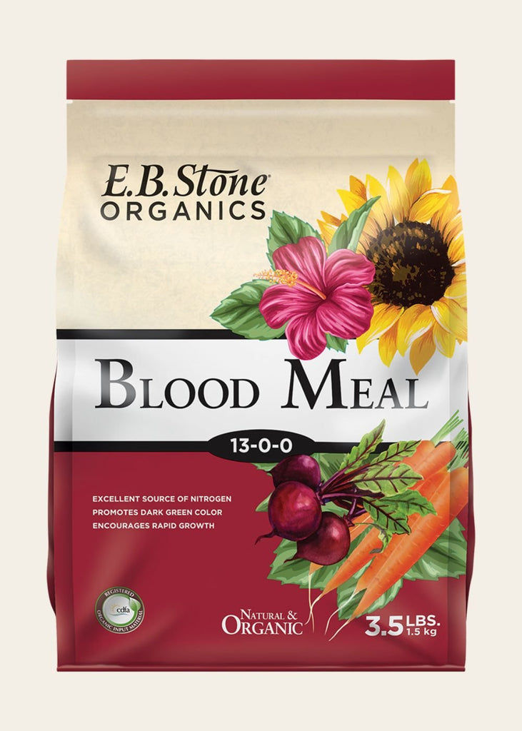 blood fertilizer plants E.B. Stone Organics Alfalfa Meal 2-0-3 3LB