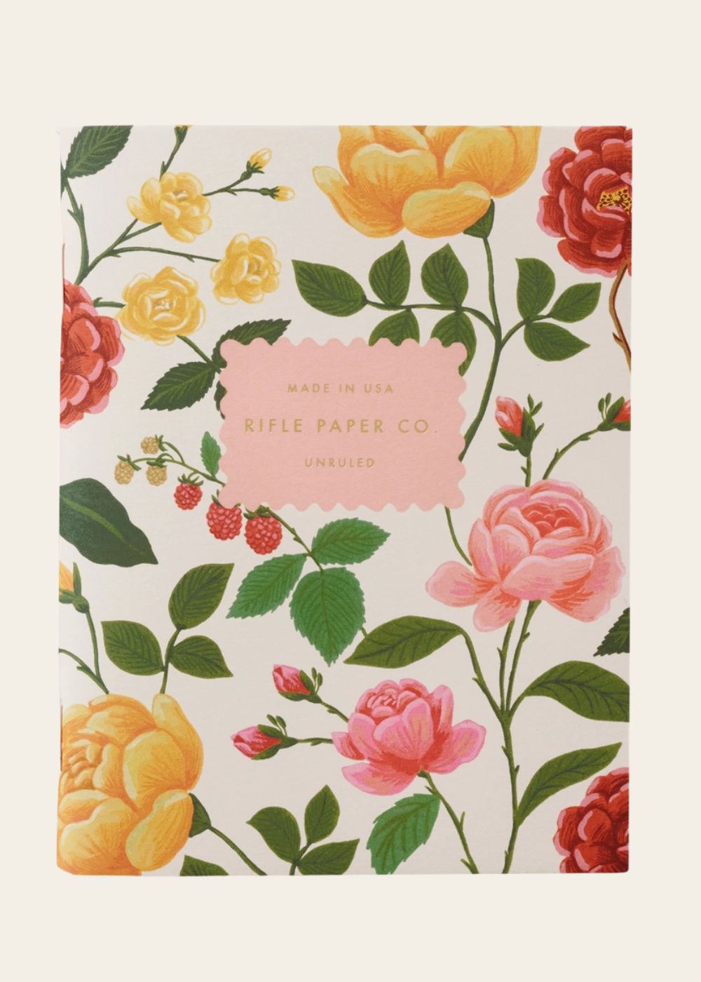 Blooming Rose Pocket Notebook Set - Menagerie Farm & Flower