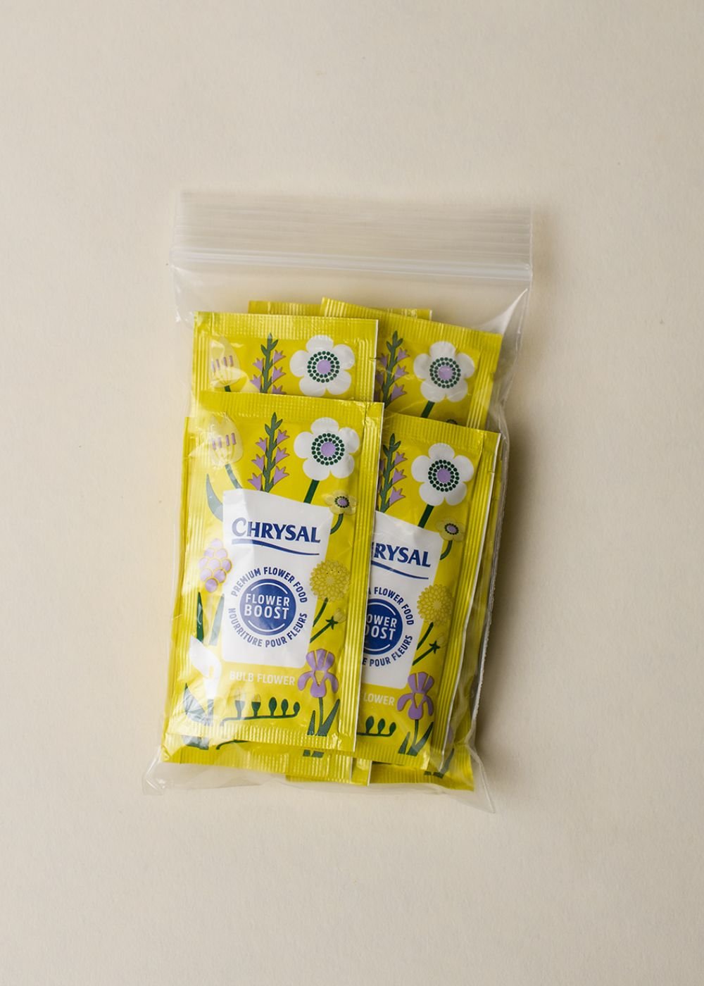 chrysal flower food for potted plants Chrysal Individual Bulb Flower Food Packet