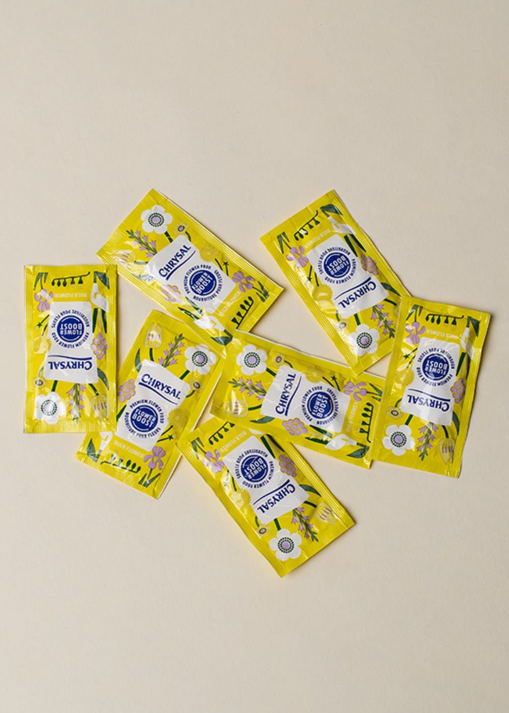 chrysal flower food for potted plants Chrysal Individual Bulb Flower Food Packet