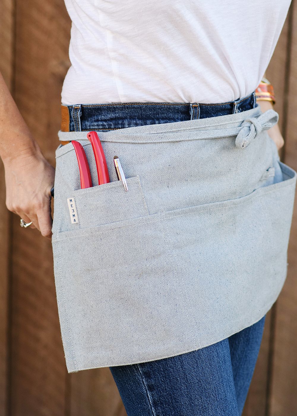 Denim Waist Apron - Menagerie Farm &amp; Flower