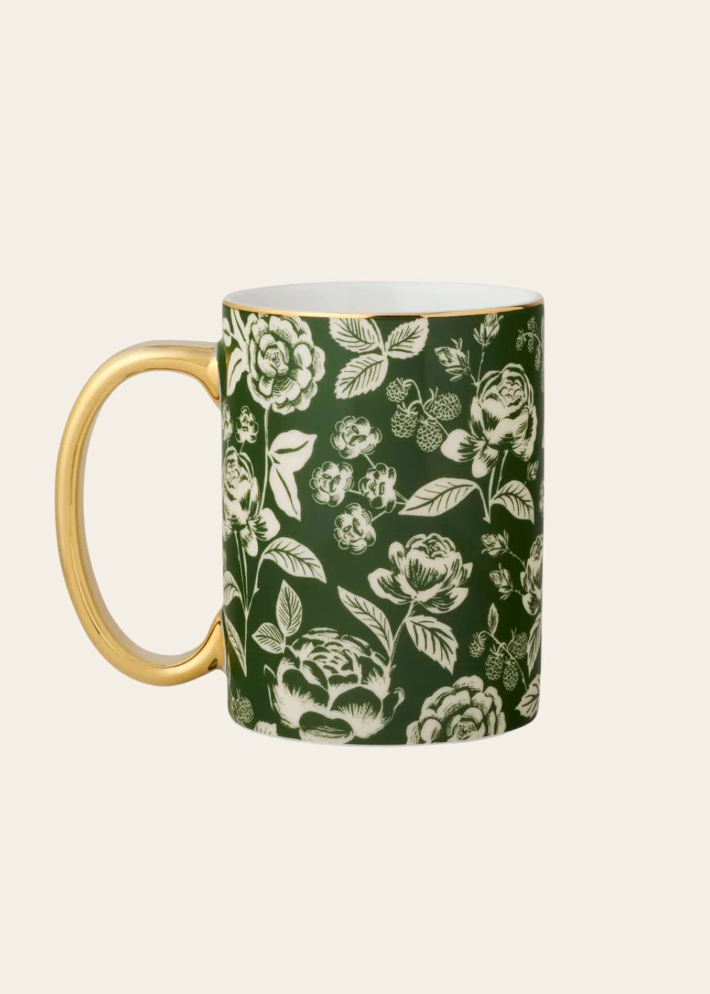 English Rose Porcelain Mug - Menagerie Farm &amp; Flower