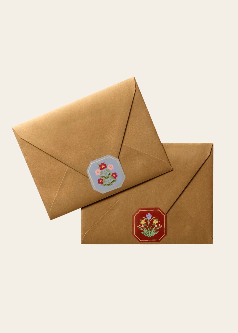 Floral Envelope Seals - Menagerie Farm & Flower