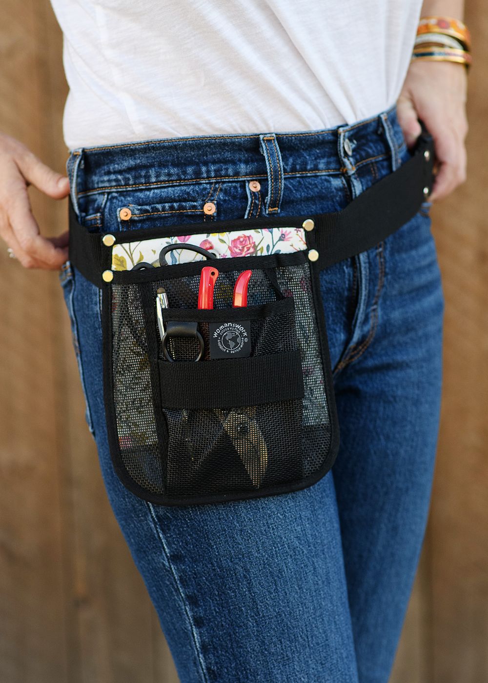 Hip Holster Garden Tool Belt Floral Print - Menagerie Farm &amp; Flower