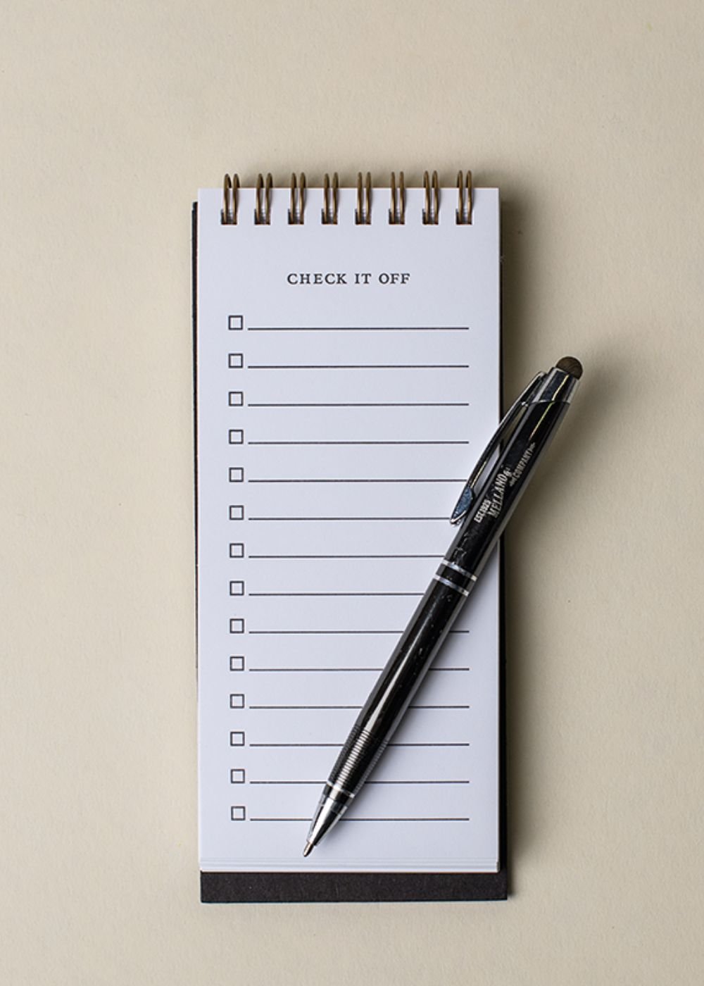 Lists Make Me Happy Notebook - Menagerie Farm & Flower