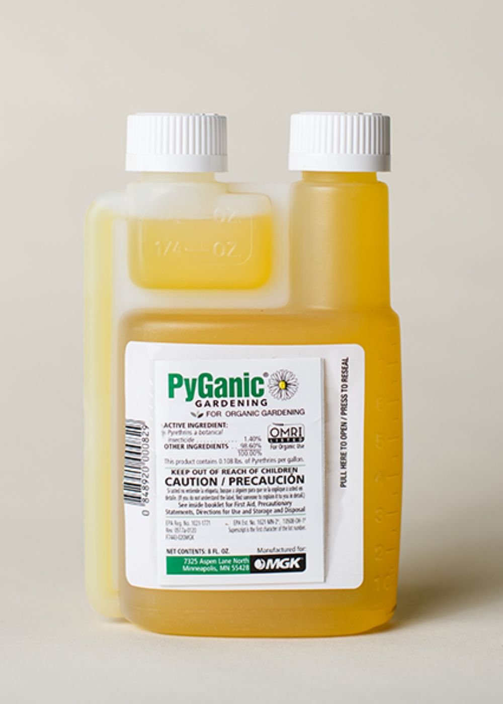 PyGanic Gardening 8oz Botanical Insecticide Pyrethrin Concentrate - Menagerie Farm & Flower