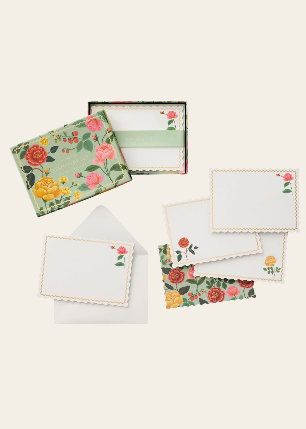 Rose Stationery Set - Menagerie Farm &amp; Flower
