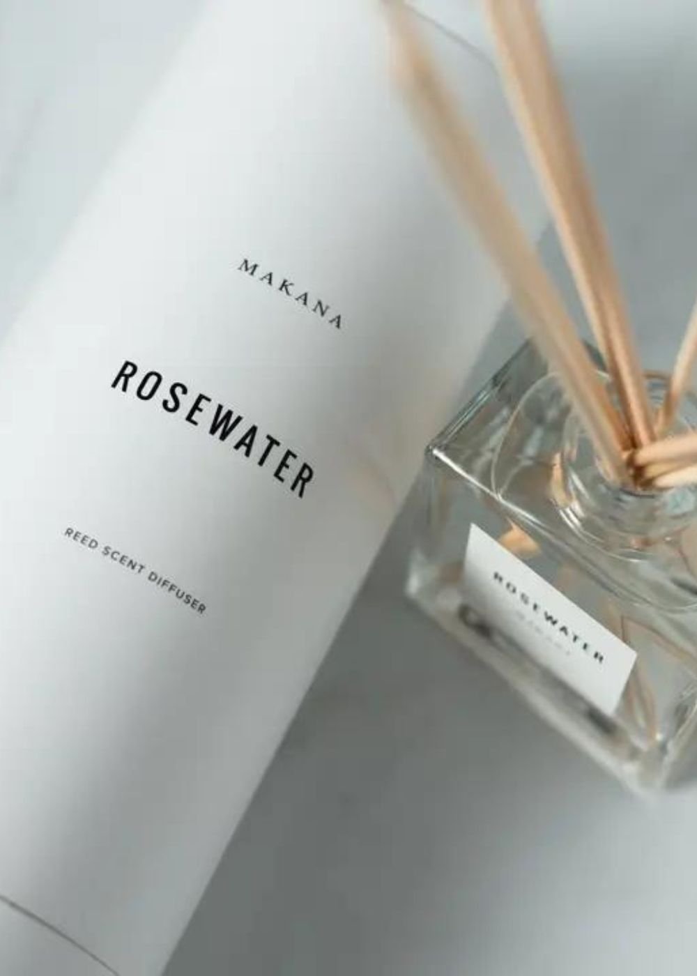 Rosewater Reed Diffuser - Menagerie Farm &amp; Flower