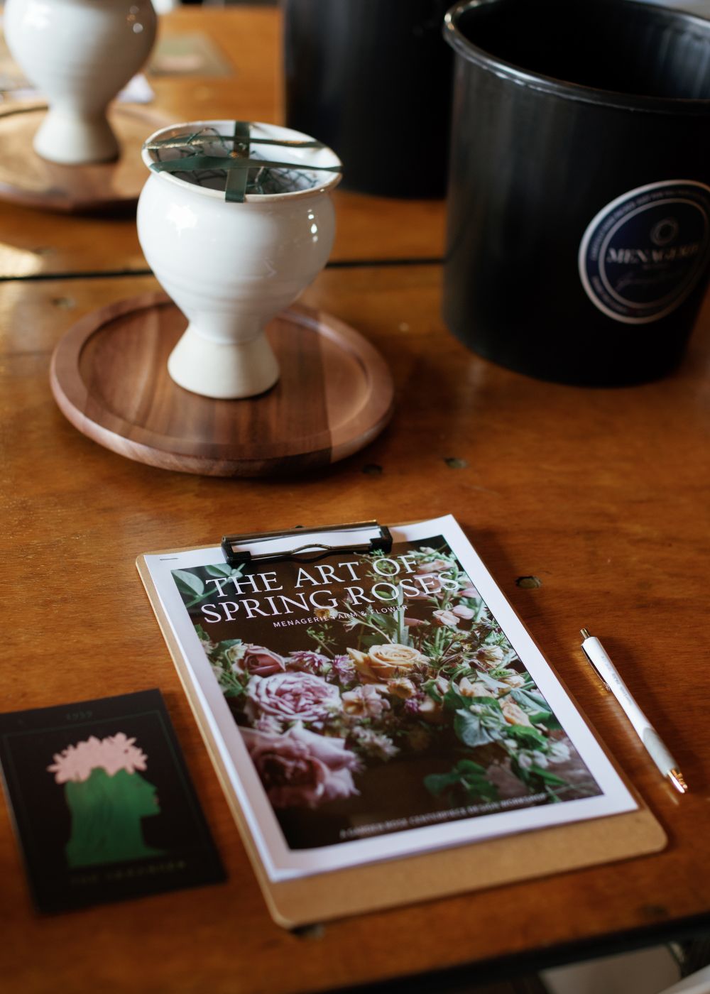 Spring Floral Centerpiece Workshop: May 16, 2026 - Menagerie Farm &amp; Flower
