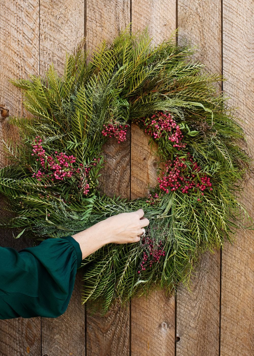The Sparkle Holiday Wreath - Menagerie Farm & Flower