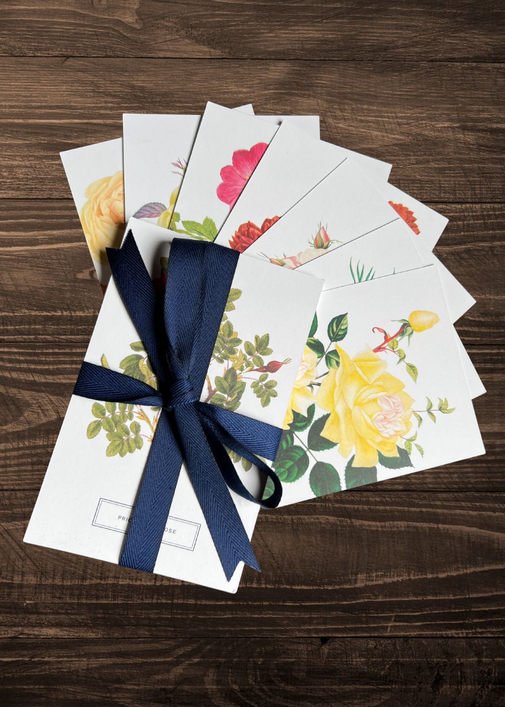 Vintage - Style Botanical Rose Postcard Prints (Set of 10) - Menagerie Farm & Flower