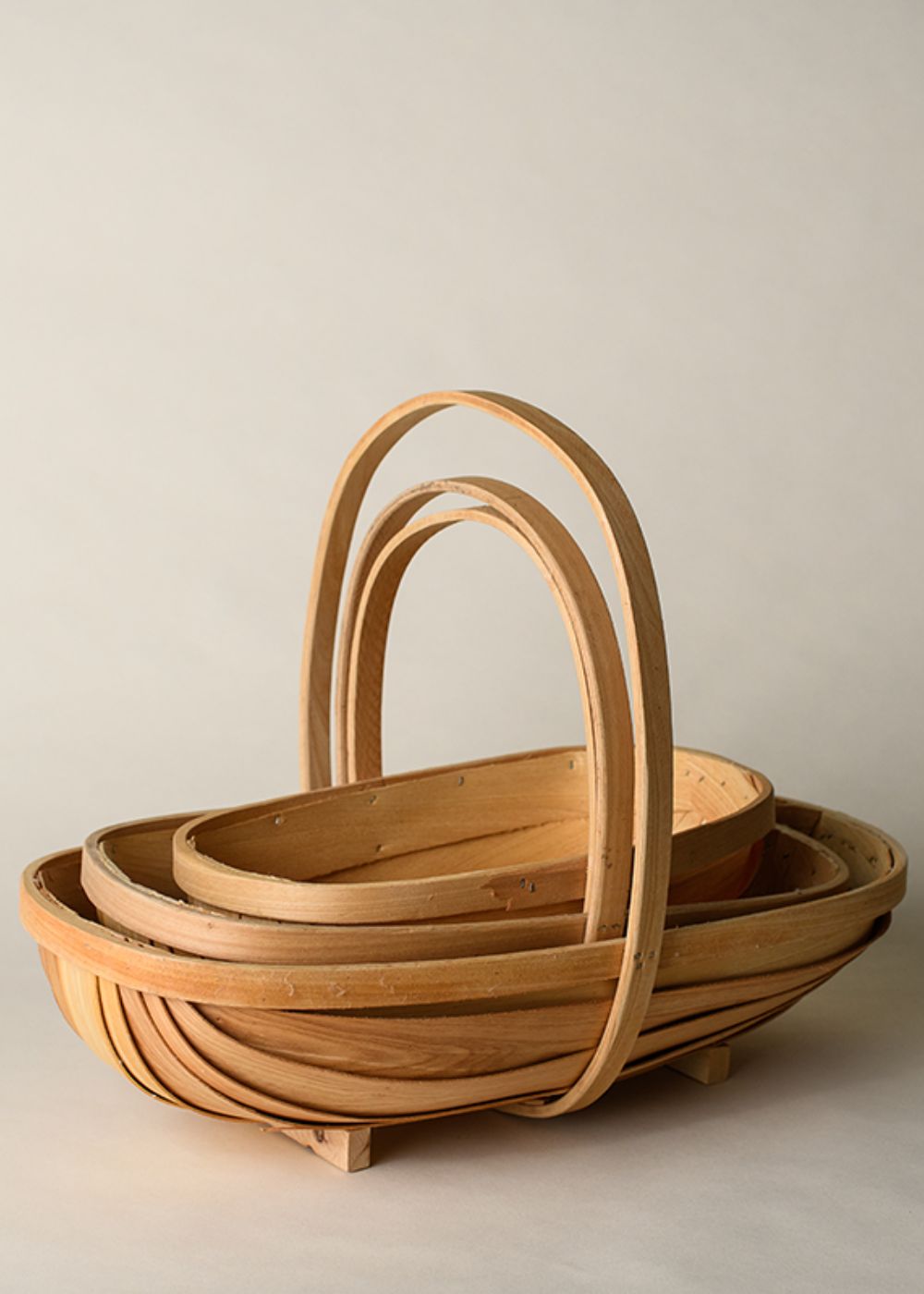 Willow Branch Garden Trug Basket - Menagerie Farm & Flower