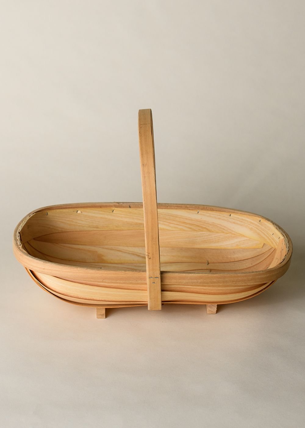 Willow Branch Garden Trug Basket - Menagerie Farm &amp; Flower