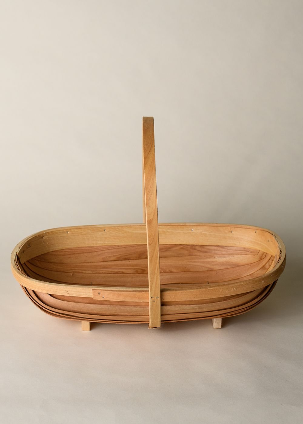 Willow Branch Garden Trug Basket - Menagerie Farm &amp; Flower