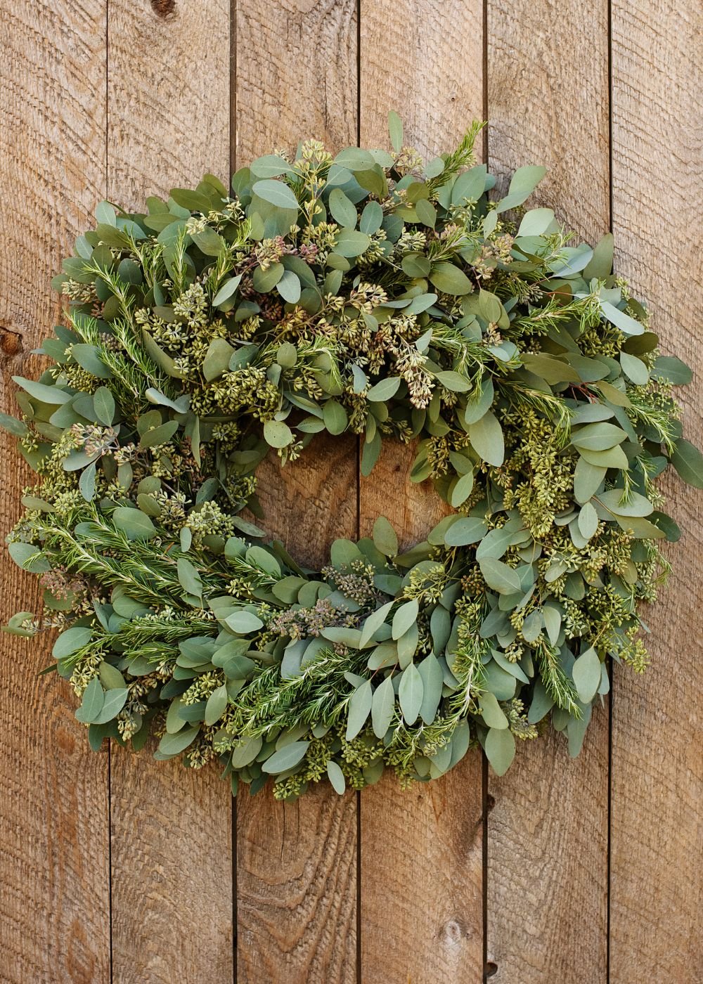 Winter Herb Holiday Wreath - Menagerie Farm & Flower