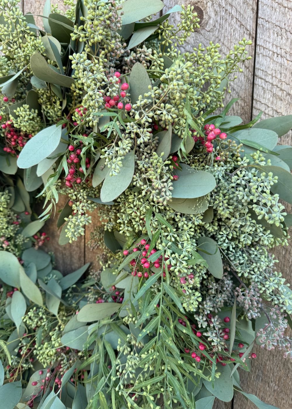 Yuletide Holiday Wreath - Menagerie Farm &amp; Flower