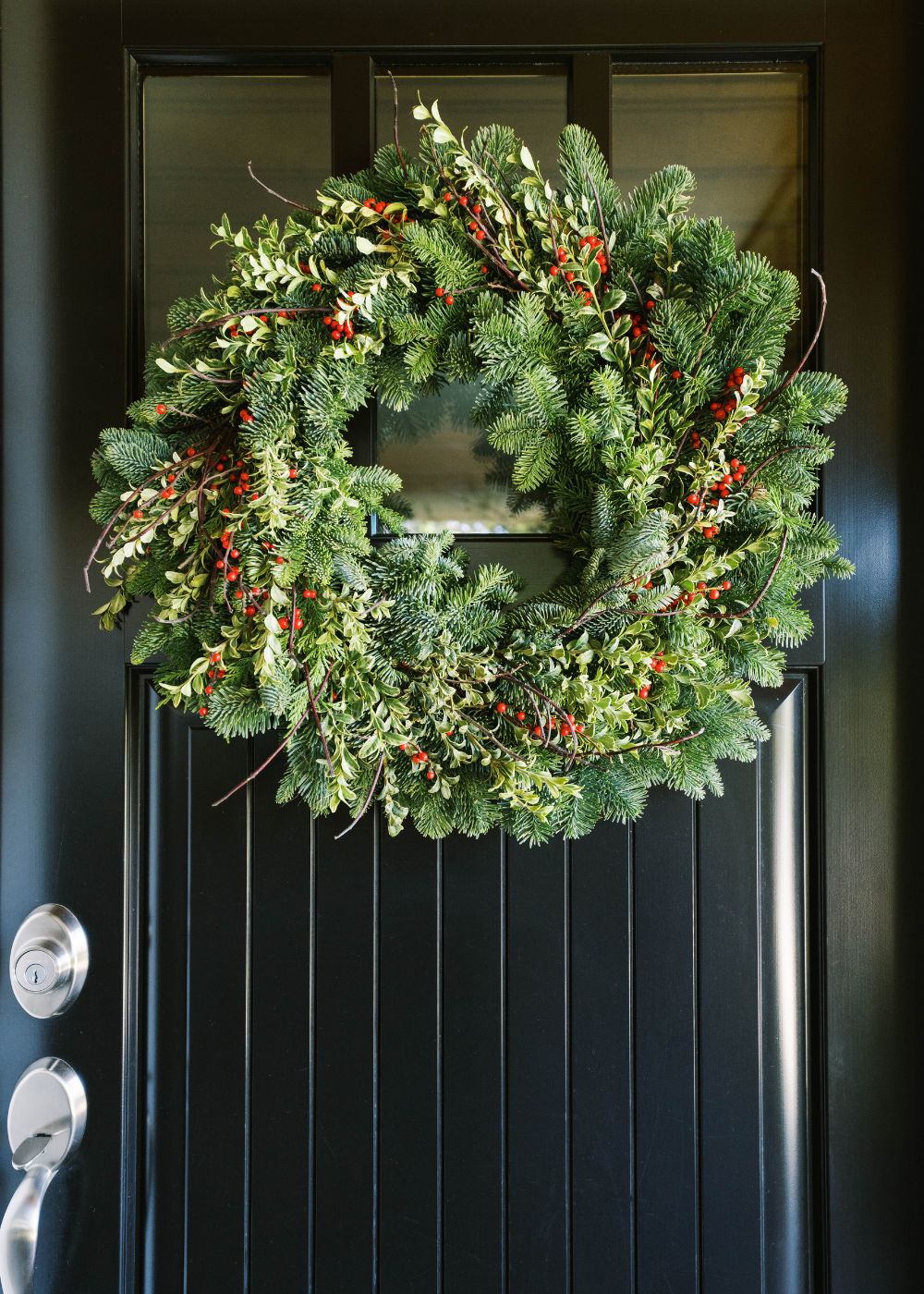 Berrylicious Holiday Wreath - Menagerie Farm &amp; Flower