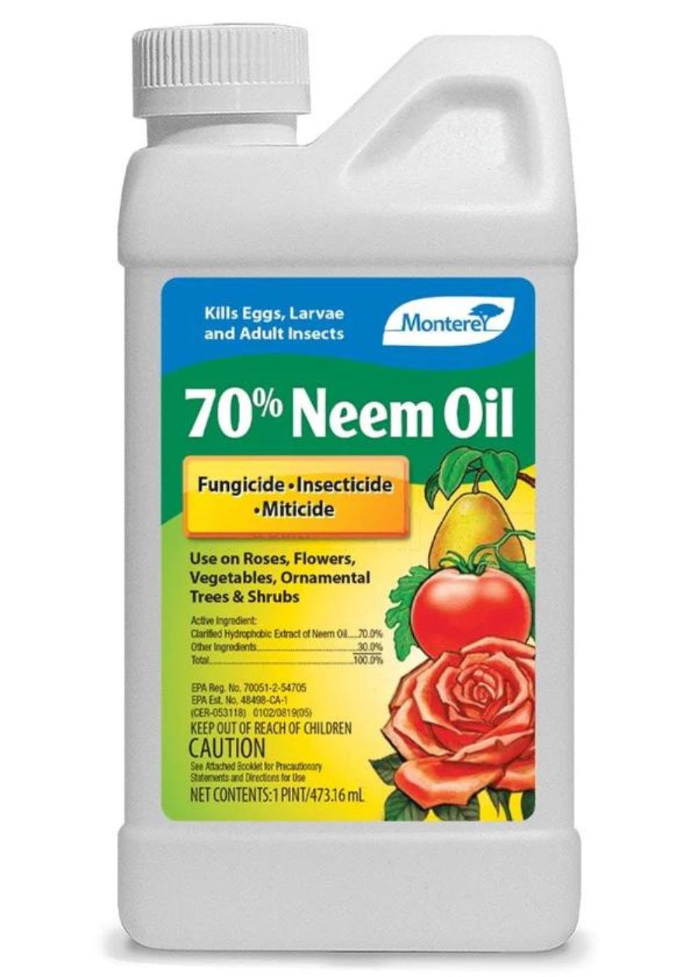 birds nest fern neem oil Monterey Neem Oil 70% Concentrate Pint
