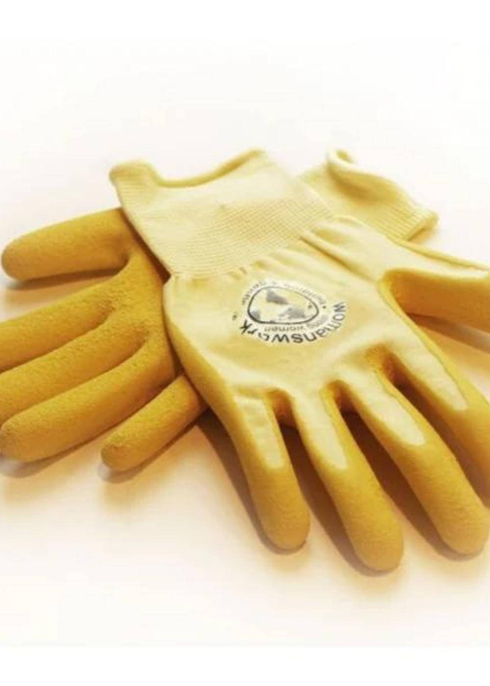 womanswork gardening gloves Womanswork Latex Weeder Gloves Yellow