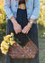 Woven Flower Harvest Basket - Menagerie Farm & Flower